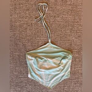 Swirl Design Halter Top